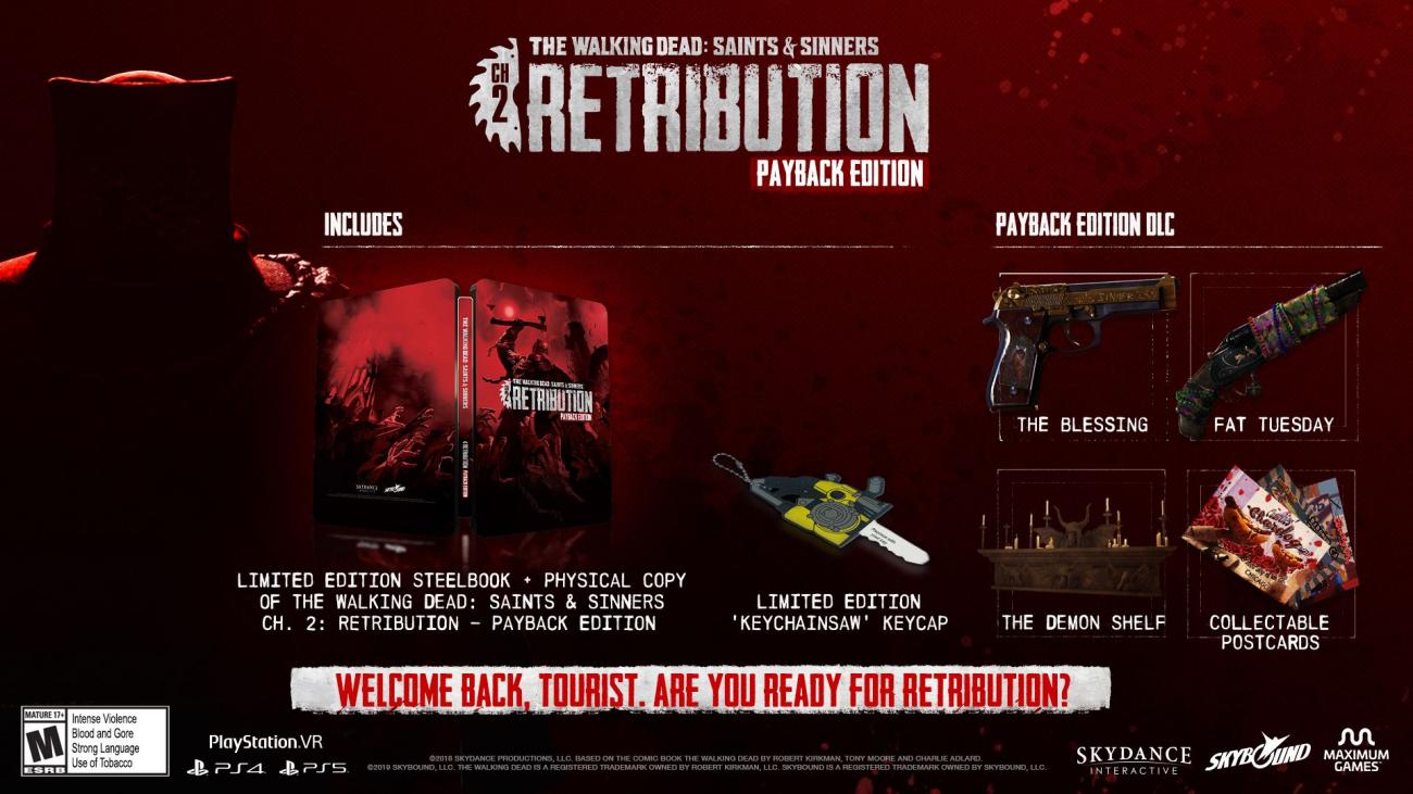 Осенью этого года Chapter 2: Retribution получит физическое издание «Payback Edition» для PSVR 2 и оригинальной PSVR