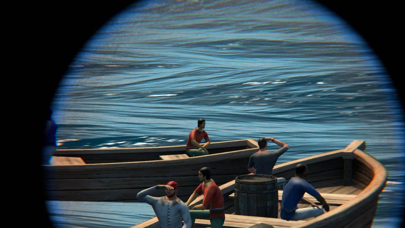 Слежу за тобой, негодяй! Подзорная труба — маст-хэв любого капитана.